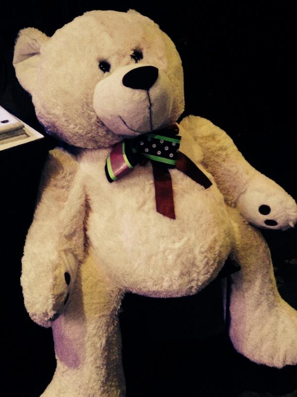 Our friend backstage!