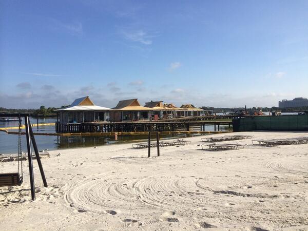 DVCNews's tweet photo. #DVC Poly bungalow progress. More / better photos on #DVCNews soon. http://t.co/erjDPkMlOE