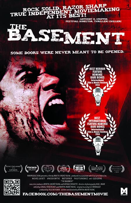 BasementMovie's tweet photo. The Basement is nominated for Best Horror &amp; Best International Feature @ the Bare Bones Intl. #Film #Music #Festival http://t.co/WMkBdORfLm
