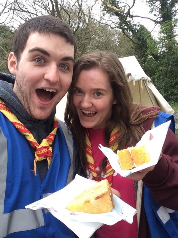 CheshireScouts's tweet photo. Senior Checkpoint 25 earn bonus points for providing the Media Team with cake! #CheshireHike http://t.co/1ij3BAMA8f