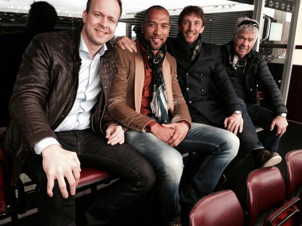 På kamp med Thomas,Egil og Kongen John Carew :-)