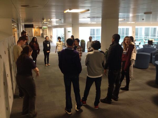 O2OurBlueprint's tweet image. We love a good game of splat! #O2TBLeedsCelebration