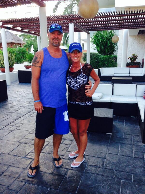 Supporting the #BBN from Isla Mujeres, Mexico  #kentuckysports.com #FinalFour
