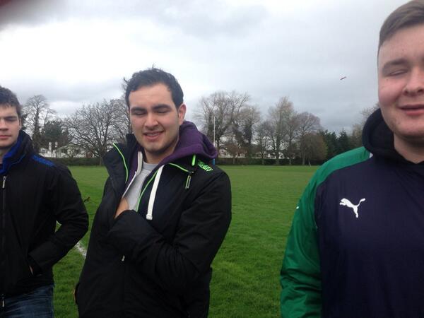 SCTPanel2's tweet photo. The old boys making a appearance for the final 
#p2heroes #morgan #morgan #morgan http://t.co/KcCN1Gfzet