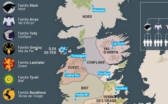 carte interactive game of thrones