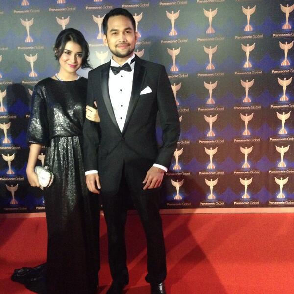 PGAwards's tweet photo. Ini dia pasangan favoritmu Tweeps di #PGA2014 @shireensungkar  @teukuwisnu2 setuju kah? http://t.co/XFH7ITawyn
