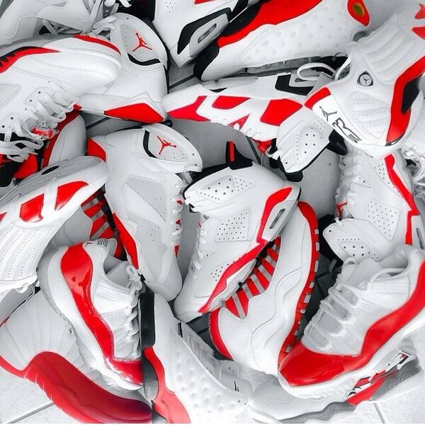 jordan 14 candy cane outfit