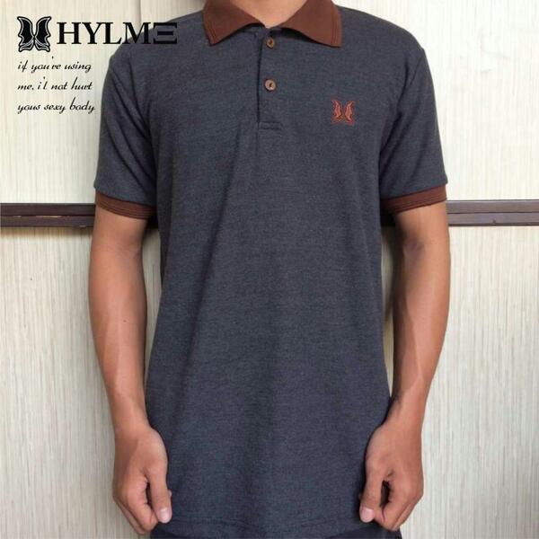 HYLME_'s tweet photo. New polo shirt from HYLME. Size M and L. Chat me if you want this one. http://t.co/MRi5fneO4i