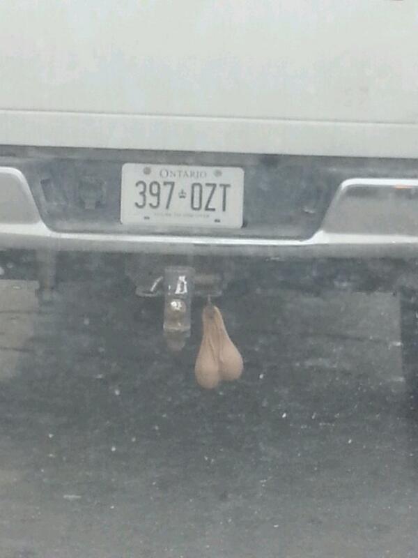 OfficialAziz's tweet photo. Who said cars dont have balls... http://t.co/iZSjl0G1U3