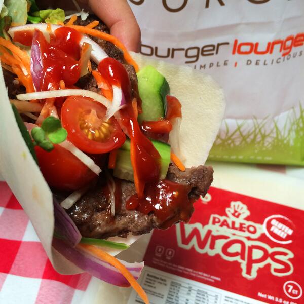 JulianBakery's tweet photo. Special Thanks To @Burger_Lounge For The Grass Fed Elk Patties &amp; Veggie Salad That Went Into One @PaleoWrap #paleo http://t.co/WhYPG3SAuq