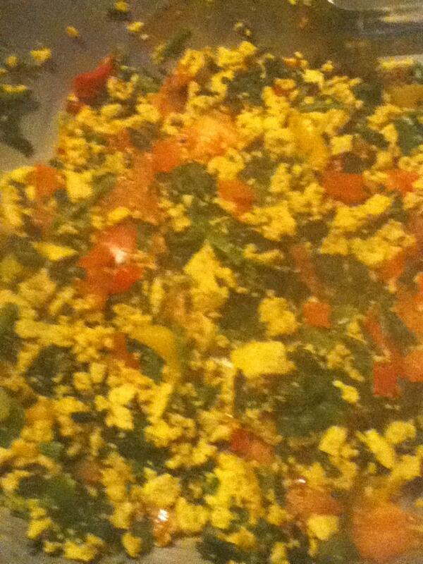 PattersonSeth's tweet image. Tofu scramble ala Mom.