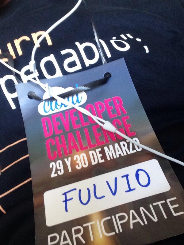 fulvio_moya's tweet image. En el Hackton #CloudDeveloperChallenge utilizando Xamarin para desarrollar una app que se conecte a servicios Azure