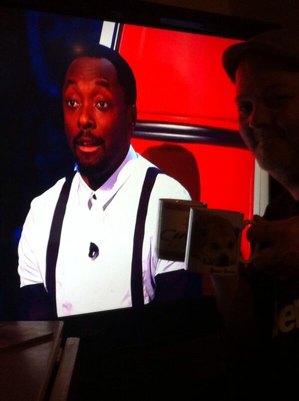 steven5764's tweet photo. @iamwill #photos2014 #voiceuk #willselfie http://t.co/l90wblP6yz