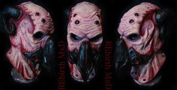 Check this out!! #rebirthmxd #specialfx #latexmask #monsters