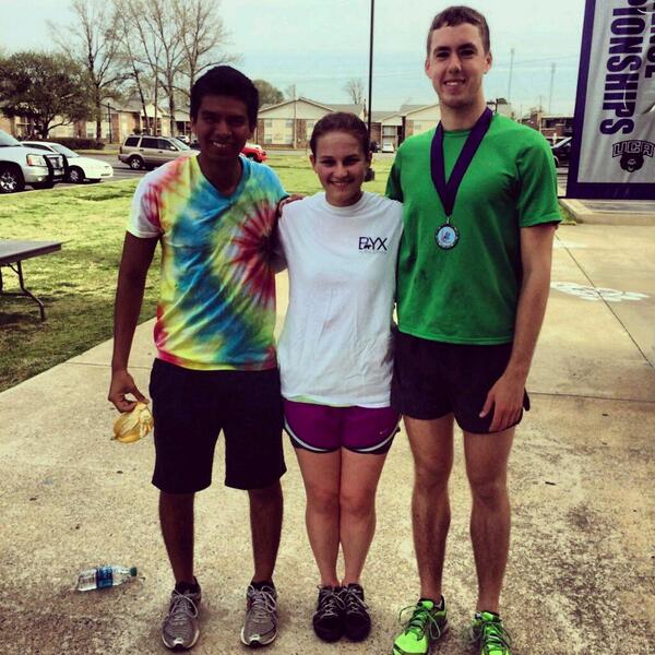 UCA_ROTC's tweet photo. Cadets Melendez, Kriz, &amp; Polk represented #UCAROTC this morning at the 5K! #Hooah #USARMY http://t.co/ijmph0VryU