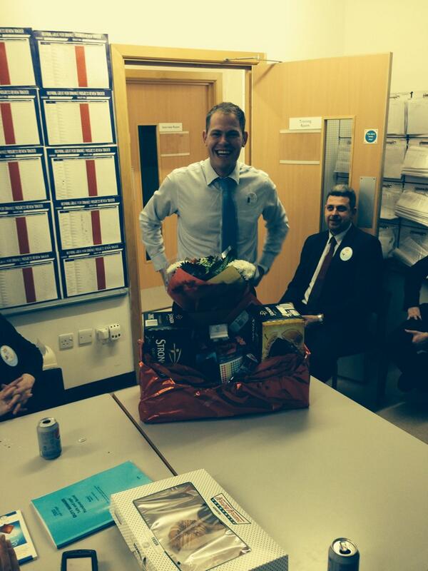 79vickster's tweet photo. Congratulations to Alex our future leader moving on to pastures new.  Will be an asset to his new store. http://t.co/Dwt0GbINiR