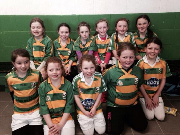 Well done to all the girls in the U10 team who took part in a blitz today in Killeeshil.