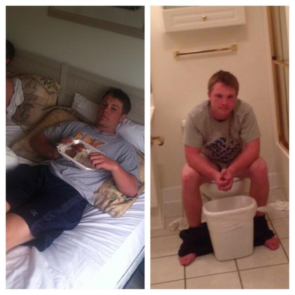Whit4rd's tweet photo. Effects of Chinese food 😷 http://t.co/gmV3jq5JGG