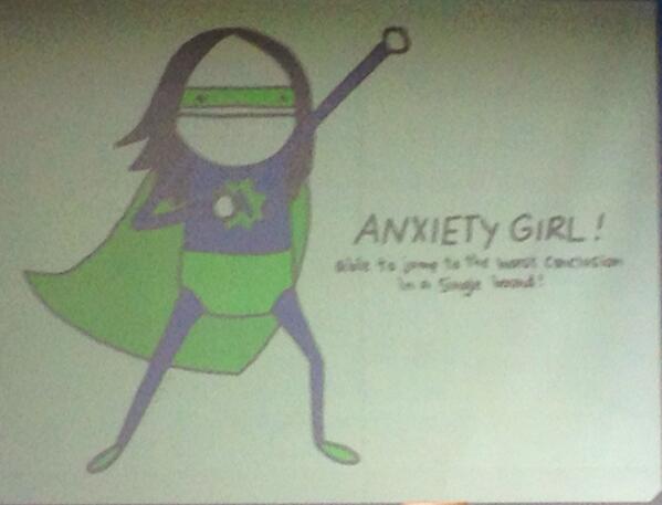 Listening to Dr. Lovecky help us understand "Gifted Children with Anxiety" at our annual conference. #gtchat