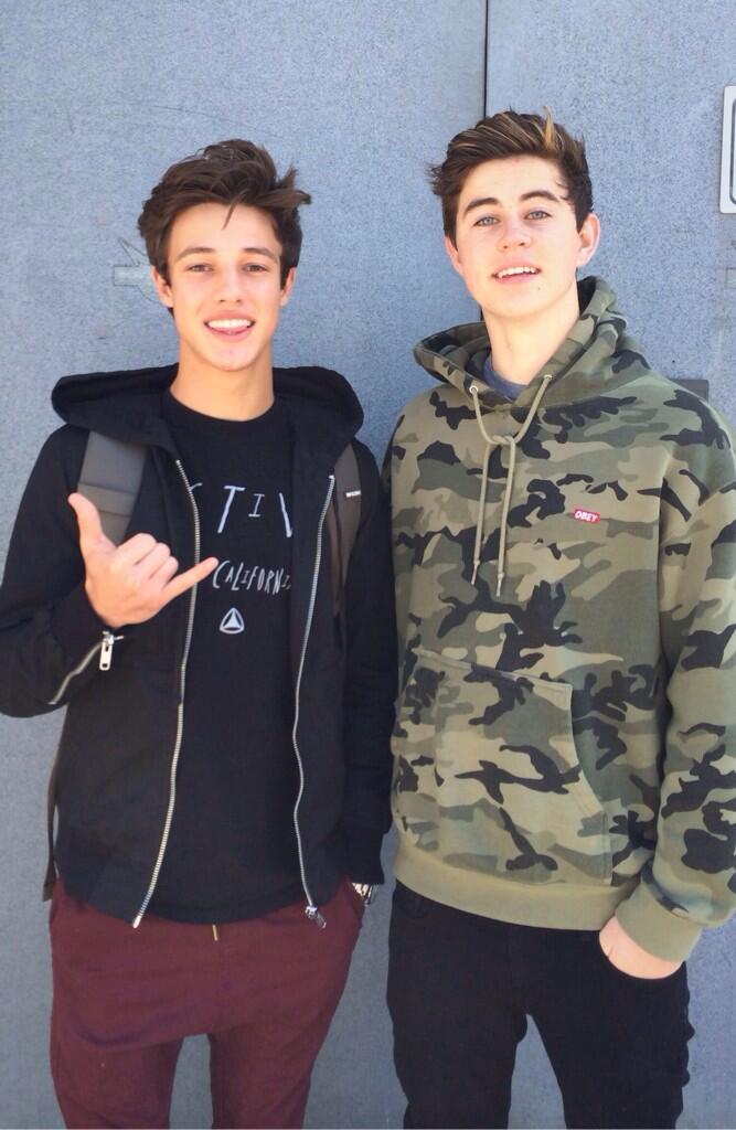 Nash Grier on X: "Brother @camerondallas http://t.co/YjLy0Hkh72" / X