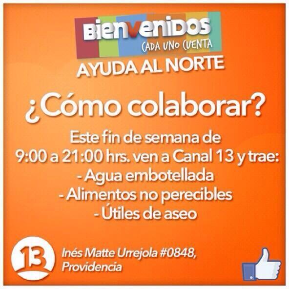 TonkaTP's tweet image. Ayudemos al Norte!