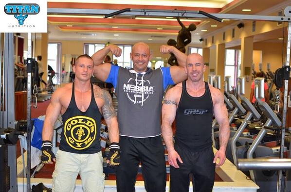 TitanIreland's tweet photo. Filming today with @IrishMuscleIE in citywest gym,new Titan bad boys!!! http://t.co/jgjvuGPUkx