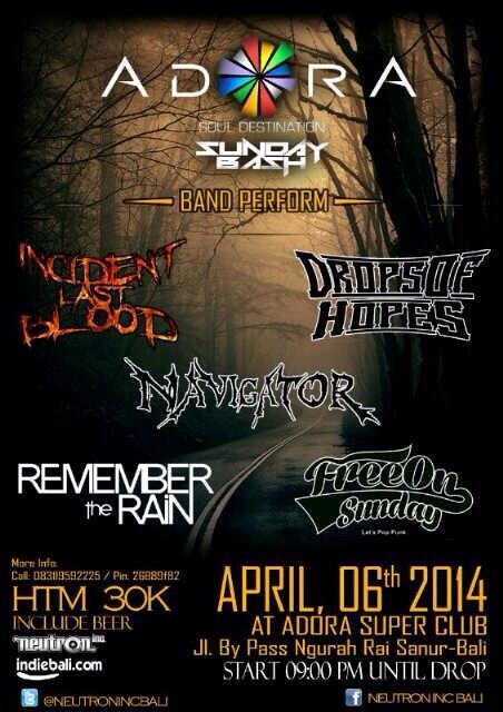 DropsOfHopes's tweet photo. TONIGHT!!! @DropsOfHopes  at Adora Soul Destination\m/ http://t.co/k4AVcWPCuP