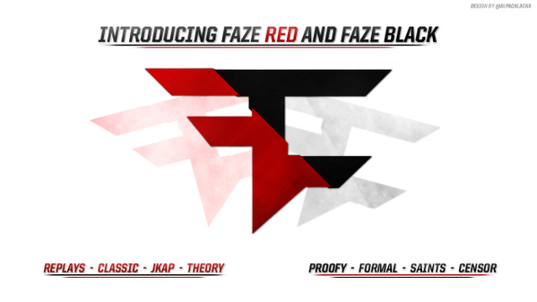 FaZeClan's tweet photo. We are very excited to announce a new, second addition to @FaZeProTeam: Introducing FaZe Red &amp; FaZe Black! #FaZeUp http://t.co/RGUfTkWqbx