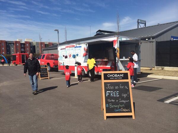 Thanks to Chobani for all their support of 5k for Kids! #BirminghamLovesChobani