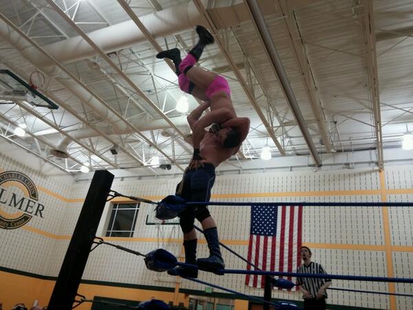 DaveMuscarella's tweet photo. . @MarkAngelosetti with a stalling superplex on @JuanFDCoronado #TWGP @Wrestling_isFun http://t.co/5zSlXIQ267