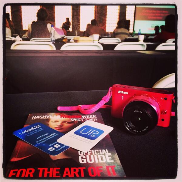 BeLinkedApp's tweet photo. LinkedUp! @nashfashionweek #ynfw #getlinkedup #nashvillefashionweek #industrypanels http://t.co/HuejrmNQVV