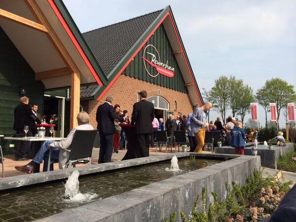 Vanaf woensdag 9 april kunt u ook genieten van het zonnige terras bij Pannenkoekbakkerij Reuvershoeve in Brummen.
