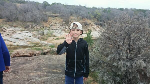 Dantopia73's tweet photo. Hello from Devils Waterhole at Inks Lake http://t.co/riCAtoHhAz