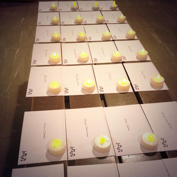 Opening night love from our director Brian Deedrick! Toi toi toi! #lightmycandle #LaBoheme #Winnipeg <a href="/ManitobaOpera/">Manitoba Opera</a>