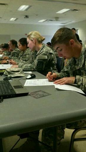 StMUROTC's tweet photo. MS1s working on Virtual Land Navigation. http://t.co/LRNUvs1knu