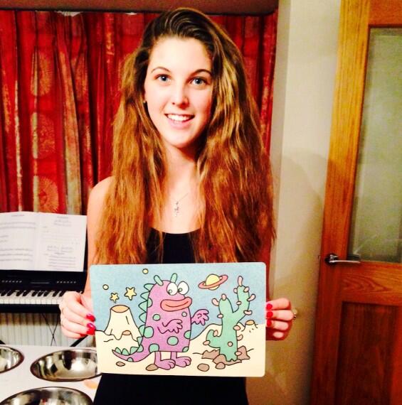 SandycraftP's tweet image. A completed SandyCraft picture! Perfect for your little monsters👻