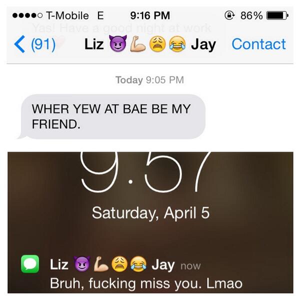 OgSallyy's tweet image. Whoa, attatched much? #BAELyfe #5Ever.  @misslizzjayy.