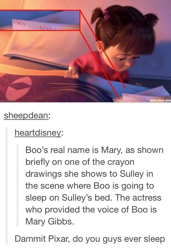 ItsFrozen2's tweet image. Disney facts that you didn't know! → bit.ly/DisneyMonsters