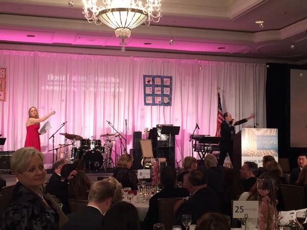 TheChildrensInn's tweet photo. #AnEveningforHope Live Auction heating up...very generous bidders supporting the Inn! http://t.co/pQb0i2LCN9
