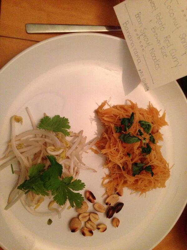 amoore11's tweet photo. #dinnerpartyYVR course 3 http://t.co/6TxKnhbw4u