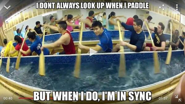 Captions say it all! #dragonboat #wrathofliew