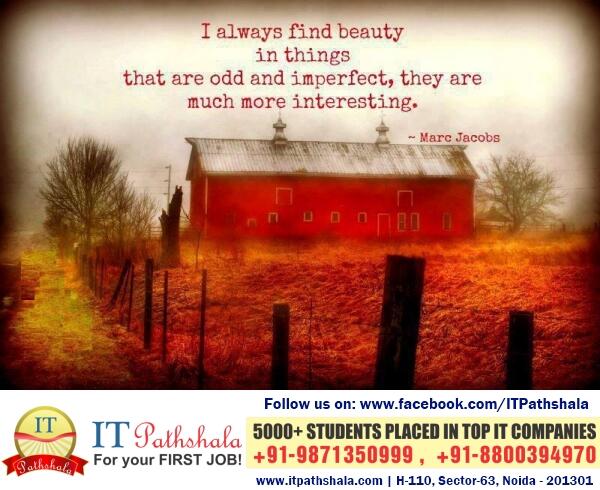 itpathshala's tweet image. See The BEAUTY in Everything! :)  #ITPathshala

For Similar POST, █▬█ █ ▀█▀ LIKE ---► bit.ly/QNLL1n