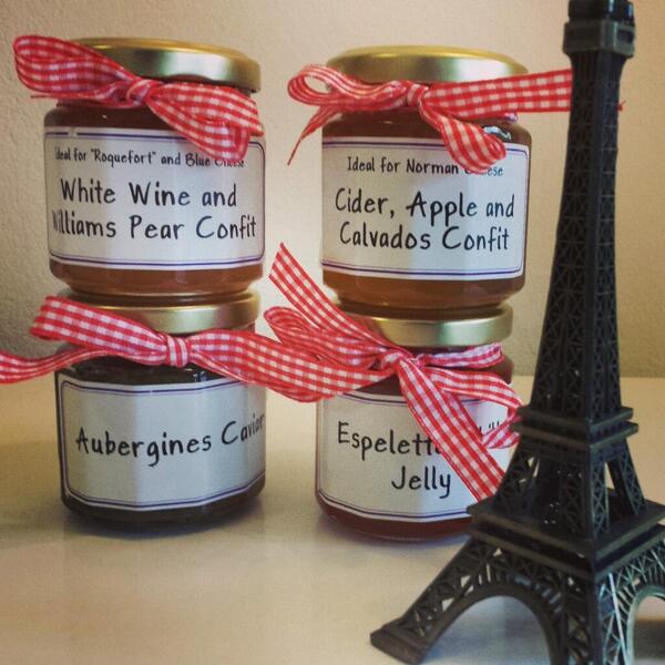 EuropeBox's tweet photo. A taste of France: cheese jams and aubergine caviar http://t.co/Gbj54j6cj9 #luxurious #treats #foodies #musthave http://t.co/2ej9gOi06K