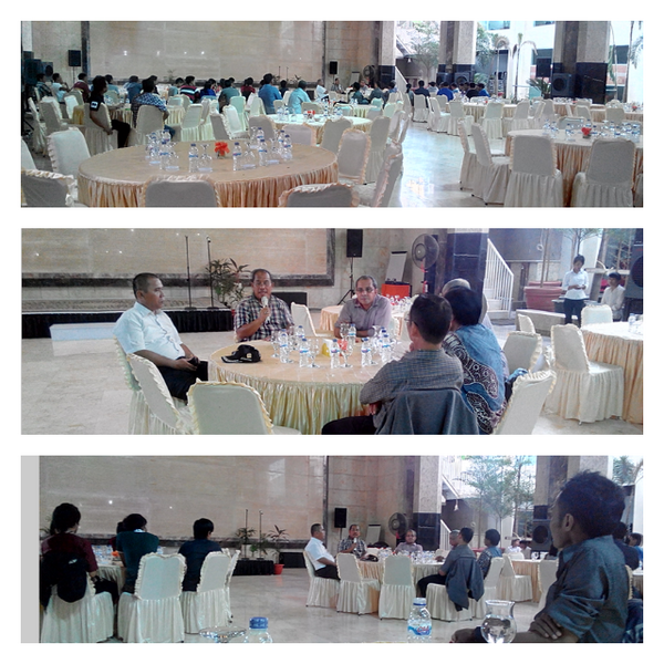 Pembicaraan Walikota terpilih dgn kelompok Pemuda se Makassar dalam konteks Pembangunan Kota Makassar