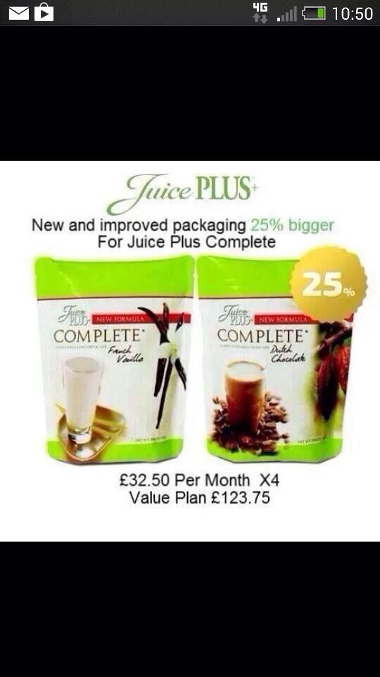 JuicePlus_Emma's tweet photo. New juice plus packaging means more shake! Get #ready4summer with #juiceplus today! DM me for details 🍉🍓🍋🍐 http://t.co/rX1gPuQVdk