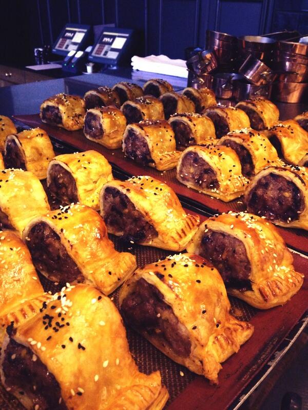 Mallard sausage rolls ready for on the bar @1884dsk #perfectsnack