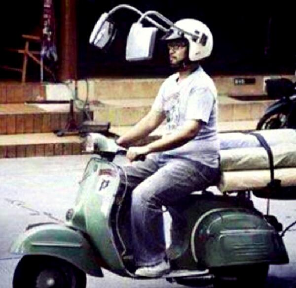 Kaca spion itu sangat penting! \m/