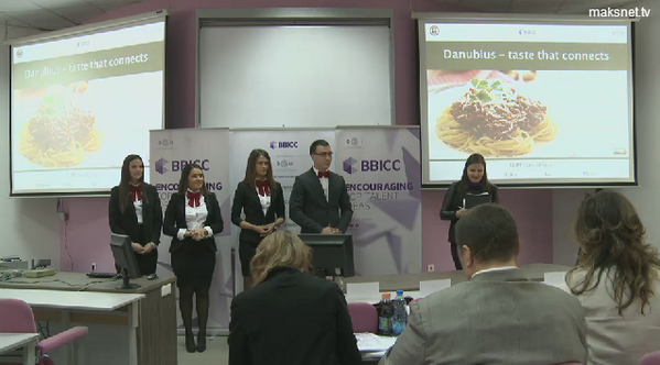 University of Belgrade presenting their solution for the #BBICC case. Watch them live bbicc.org/live.