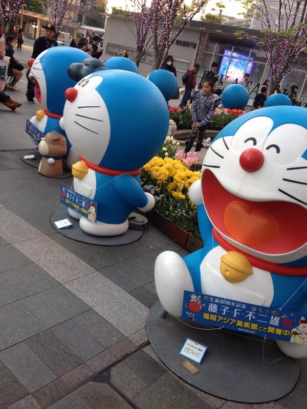 いもこ 低浮上 うわさの博多駅のドラえもんヾ ー ノリプ夜かえします Http T Co Wilavkac86