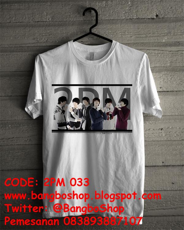 BangboshopID's tweet photo. 2PM Exclusive T-Shirt | Info &amp; detail pemesanan SMS ke 083893887107 | 7446D54A https://t.co/D4GwjPlmkQ ##BangboShop